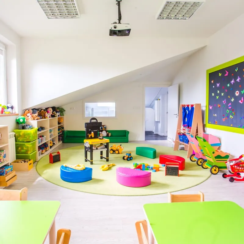 Akademia Maluchów – wnętrza i przestrzenie przedszkola (5)